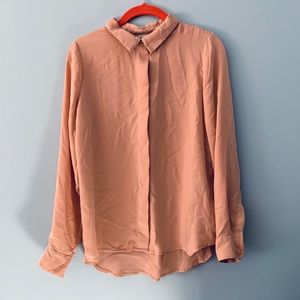 H&M Pink blouse Size 6